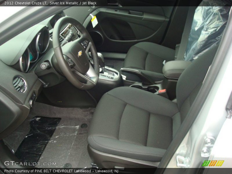 Silver Ice Metallic / Jet Black 2012 Chevrolet Cruze LT