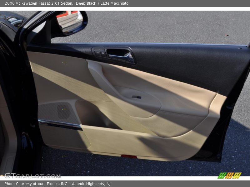 Deep Black / Latte Macchiato 2006 Volkswagen Passat 2.0T Sedan