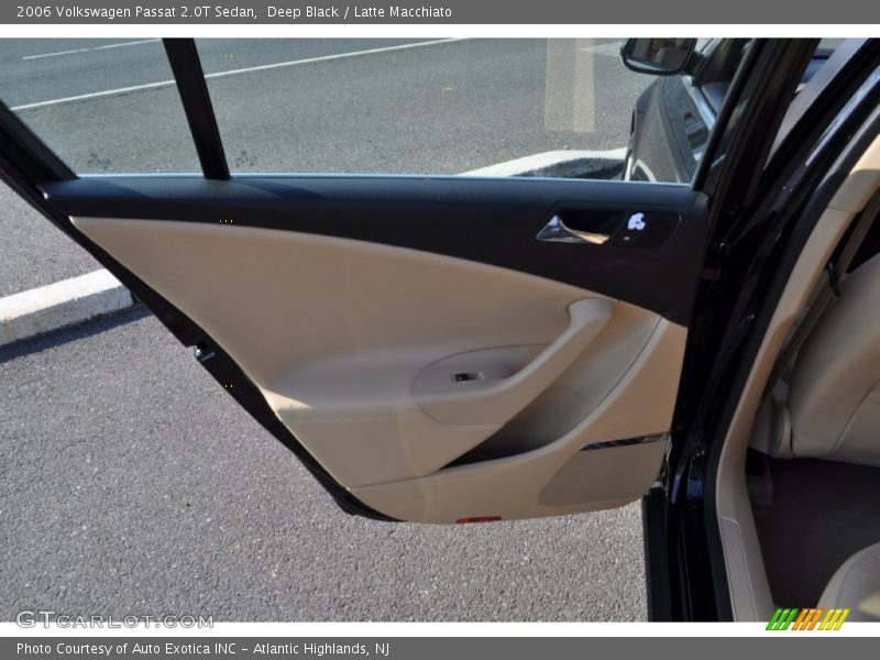 Deep Black / Latte Macchiato 2006 Volkswagen Passat 2.0T Sedan