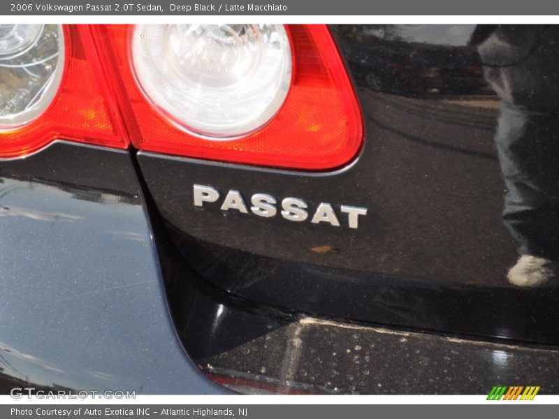 Deep Black / Latte Macchiato 2006 Volkswagen Passat 2.0T Sedan
