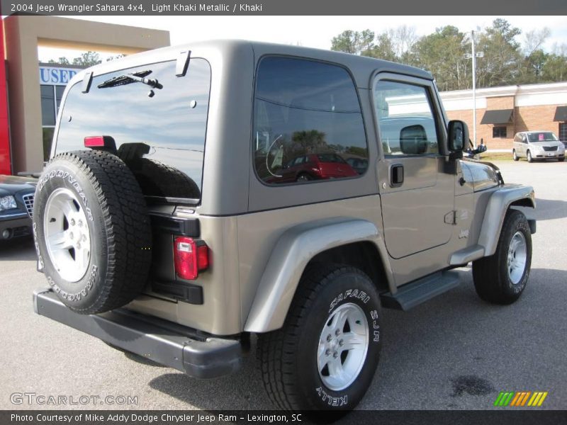 Light Khaki Metallic / Khaki 2004 Jeep Wrangler Sahara 4x4
