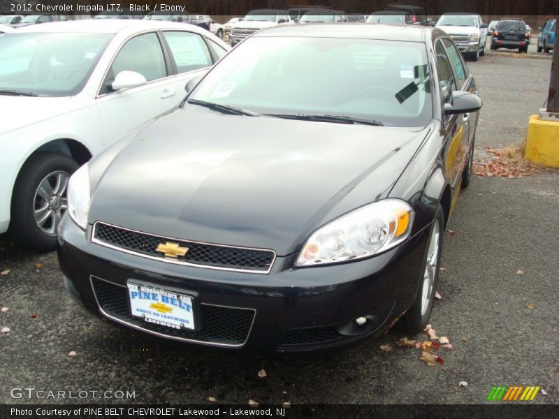 Black / Ebony 2012 Chevrolet Impala LTZ