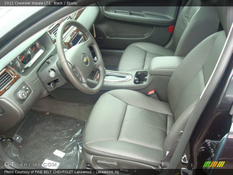  2012 Impala LTZ Ebony Interior