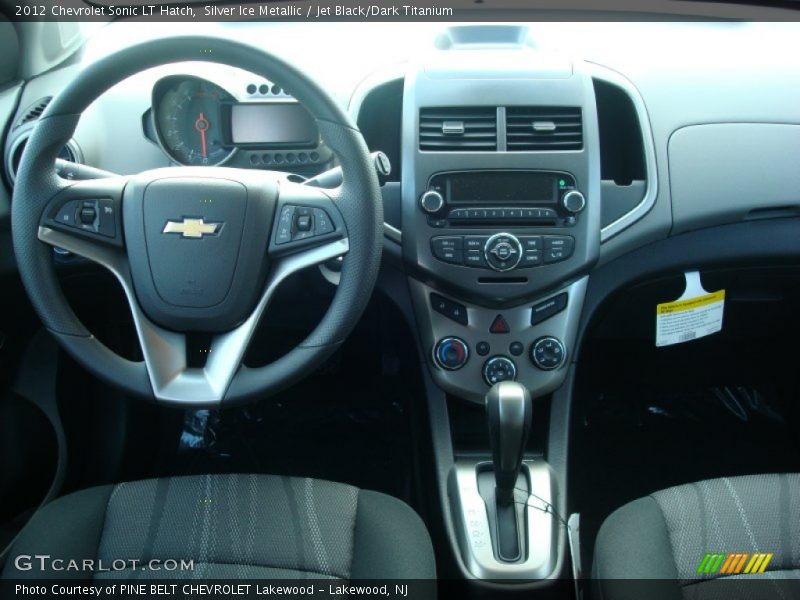 Silver Ice Metallic / Jet Black/Dark Titanium 2012 Chevrolet Sonic LT Hatch