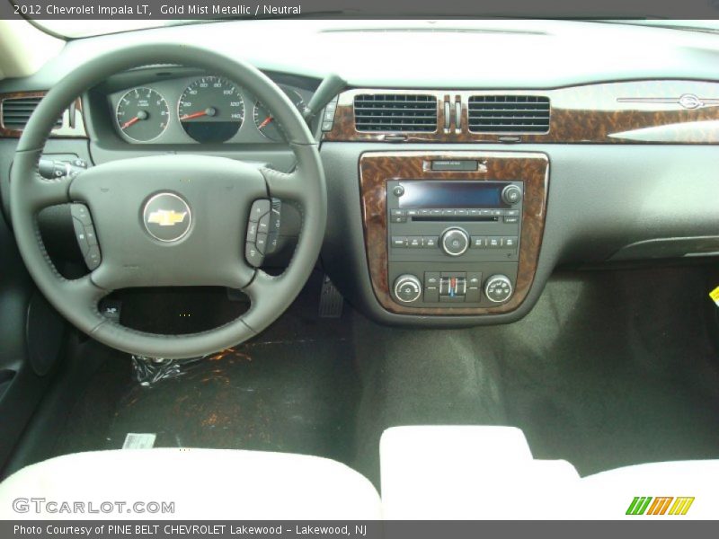 Gold Mist Metallic / Neutral 2012 Chevrolet Impala LT