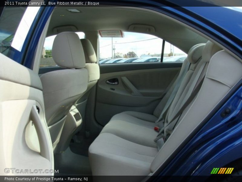 Blue Ribbon Metallic / Bisque 2011 Toyota Camry LE