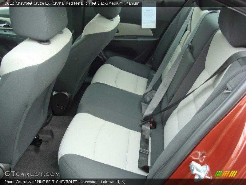 Crystal Red Metallic / Jet Black/Medium Titanium 2012 Chevrolet Cruze LS