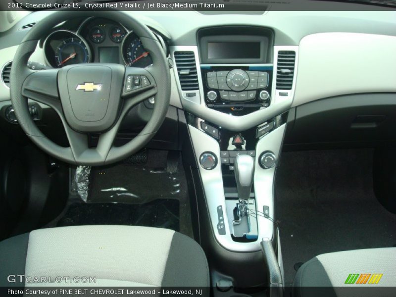 Crystal Red Metallic / Jet Black/Medium Titanium 2012 Chevrolet Cruze LS
