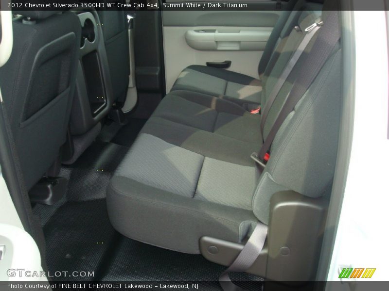 Summit White / Dark Titanium 2012 Chevrolet Silverado 3500HD WT Crew Cab 4x4