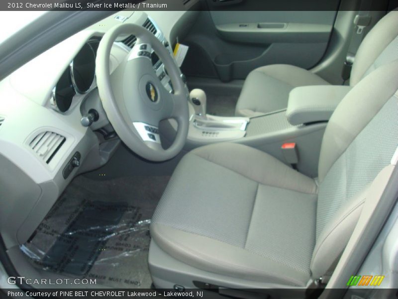 Silver Ice Metallic / Titanium 2012 Chevrolet Malibu LS