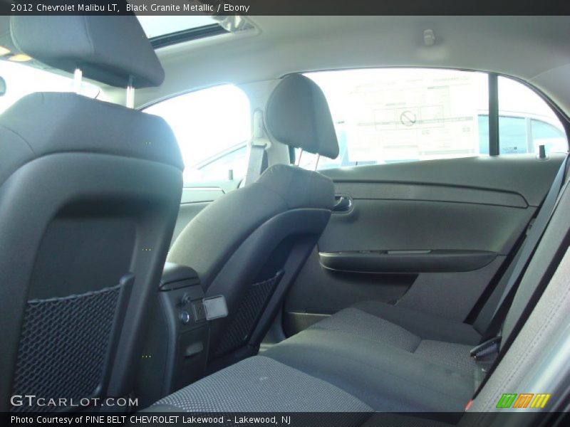 Black Granite Metallic / Ebony 2012 Chevrolet Malibu LT