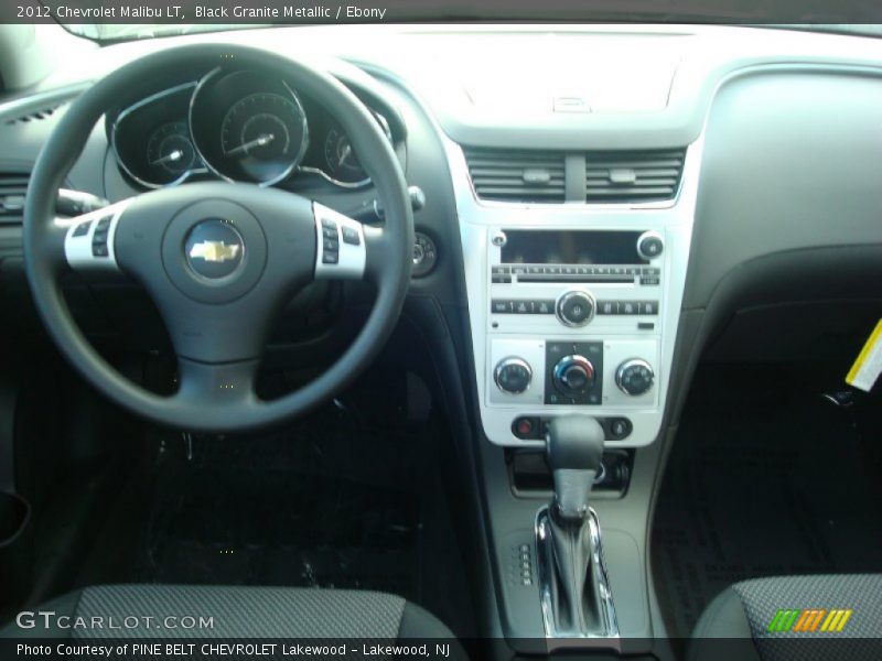 Black Granite Metallic / Ebony 2012 Chevrolet Malibu LT