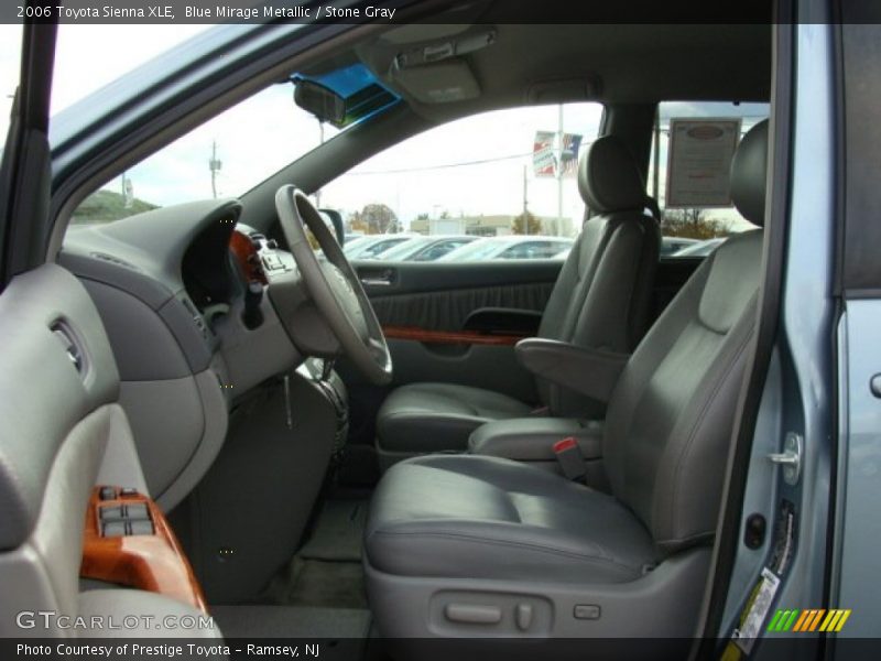 Blue Mirage Metallic / Stone Gray 2006 Toyota Sienna XLE