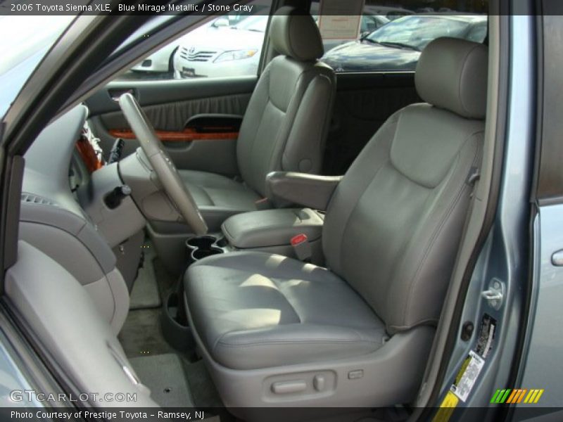 Blue Mirage Metallic / Stone Gray 2006 Toyota Sienna XLE