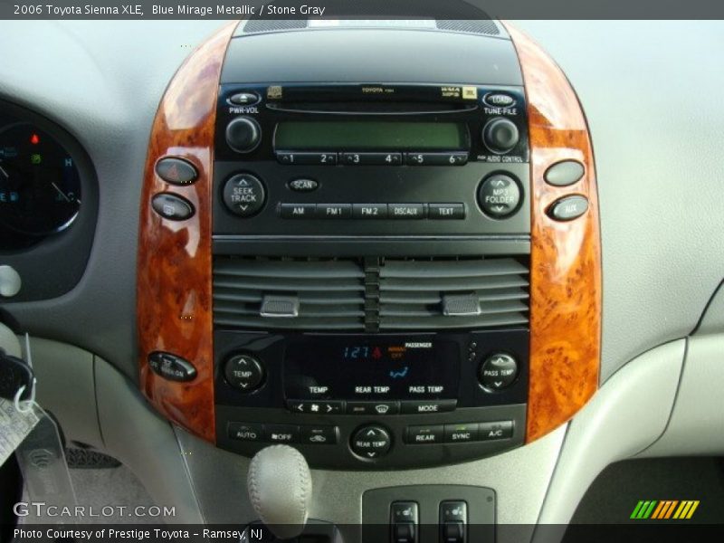 Blue Mirage Metallic / Stone Gray 2006 Toyota Sienna XLE