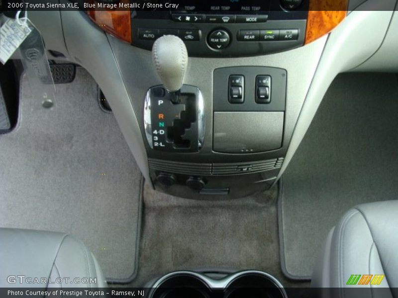 Blue Mirage Metallic / Stone Gray 2006 Toyota Sienna XLE