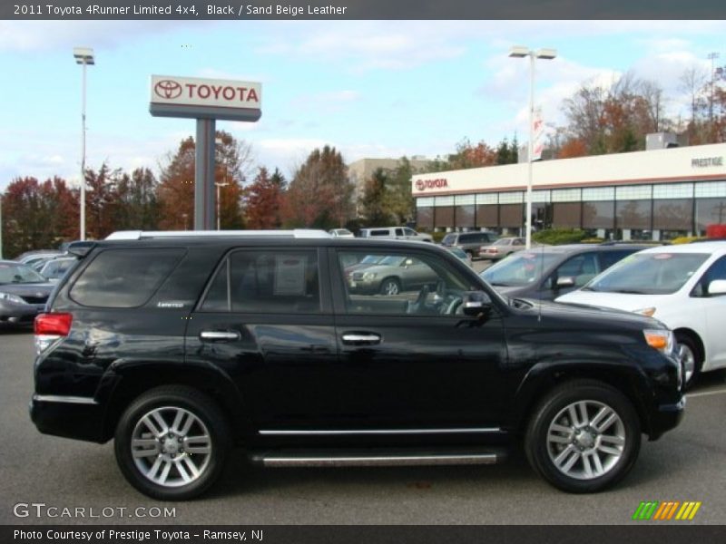 Black / Sand Beige Leather 2011 Toyota 4Runner Limited 4x4