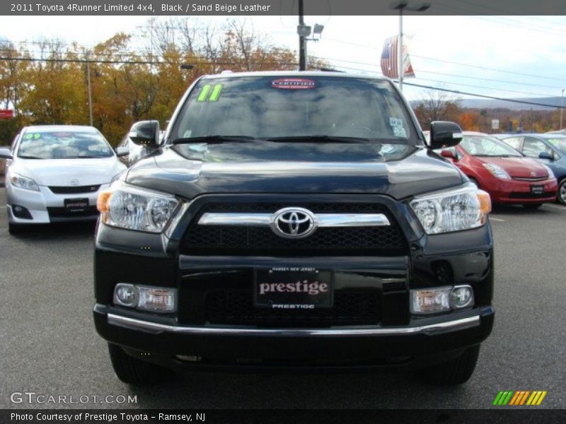 Black / Sand Beige Leather 2011 Toyota 4Runner Limited 4x4