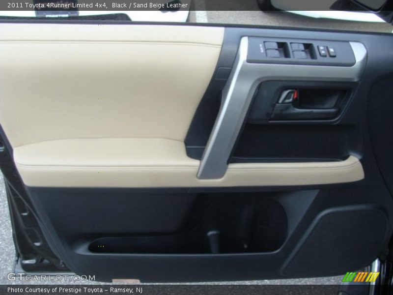 Black / Sand Beige Leather 2011 Toyota 4Runner Limited 4x4
