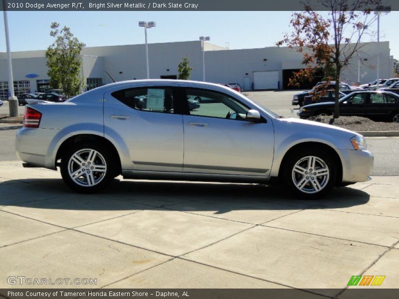 Bright Silver Metallic / Dark Slate Gray 2010 Dodge Avenger R/T