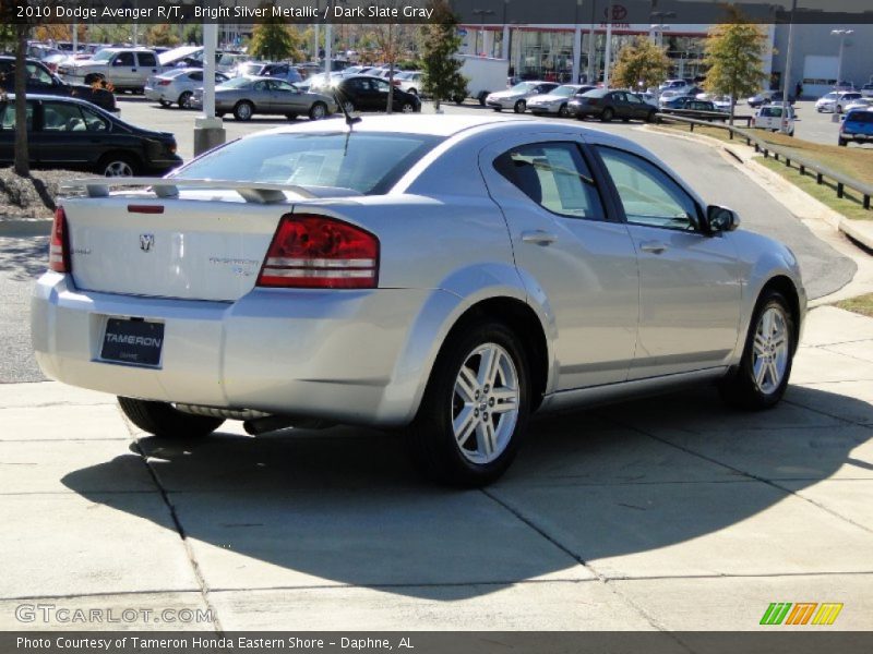 Bright Silver Metallic / Dark Slate Gray 2010 Dodge Avenger R/T