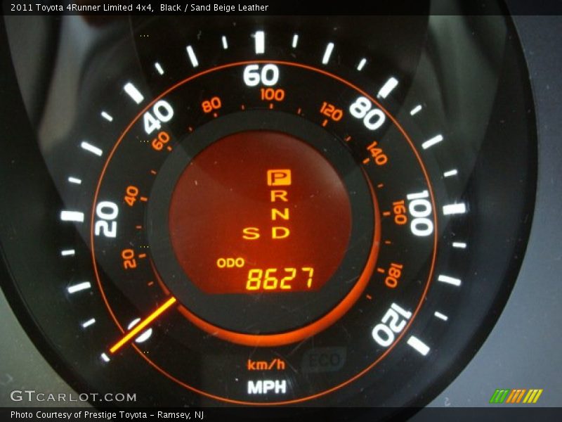 Black / Sand Beige Leather 2011 Toyota 4Runner Limited 4x4