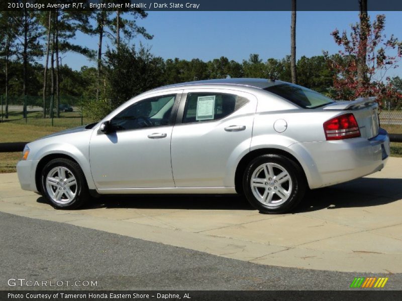Bright Silver Metallic / Dark Slate Gray 2010 Dodge Avenger R/T