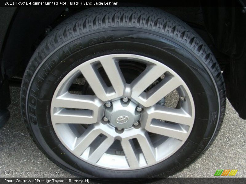 Black / Sand Beige Leather 2011 Toyota 4Runner Limited 4x4