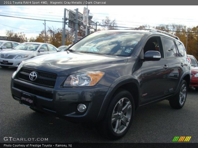 Magnetic Gray Metallic / Dark Charcoal 2011 Toyota RAV4 Sport 4WD