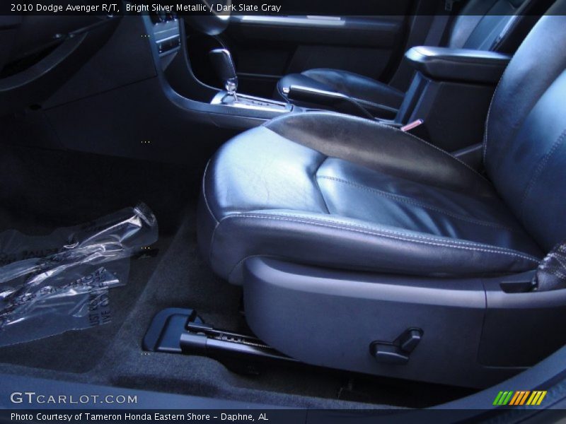 Bright Silver Metallic / Dark Slate Gray 2010 Dodge Avenger R/T