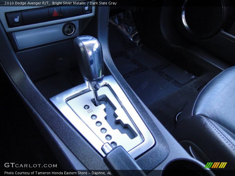 Bright Silver Metallic / Dark Slate Gray 2010 Dodge Avenger R/T