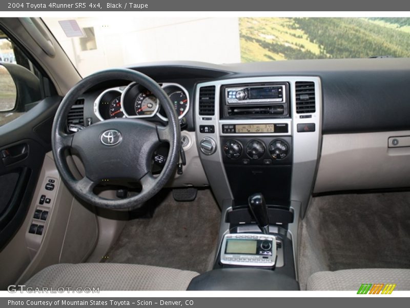 Black / Taupe 2004 Toyota 4Runner SR5 4x4