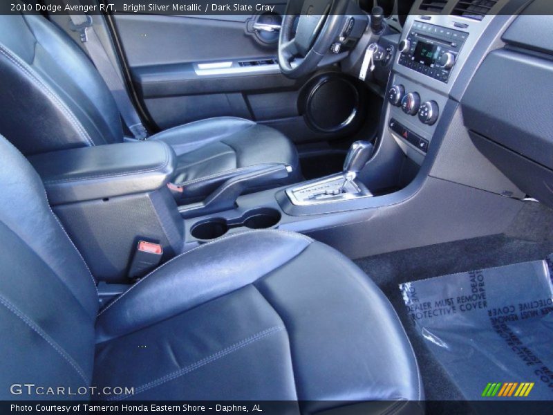 Bright Silver Metallic / Dark Slate Gray 2010 Dodge Avenger R/T