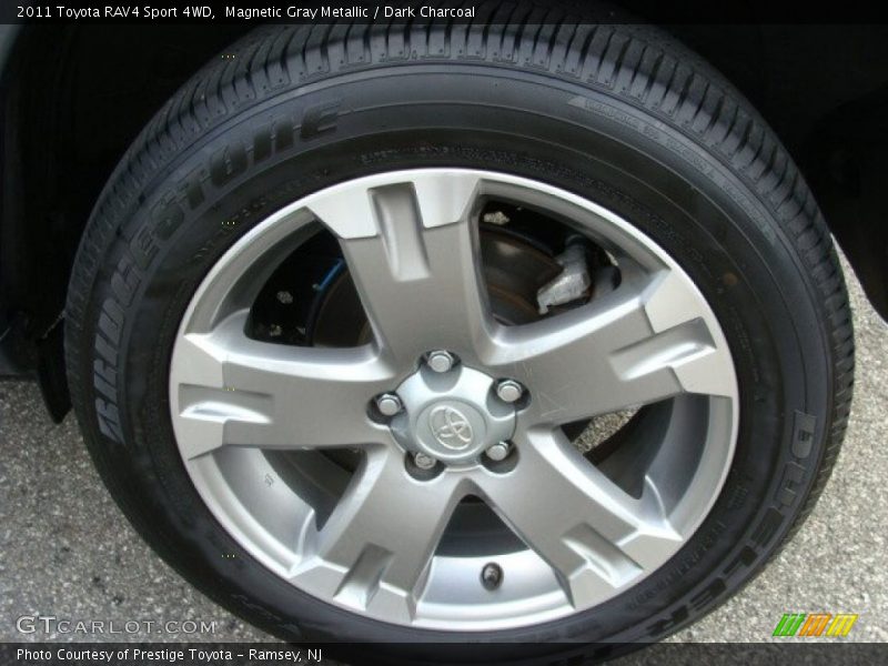 Magnetic Gray Metallic / Dark Charcoal 2011 Toyota RAV4 Sport 4WD