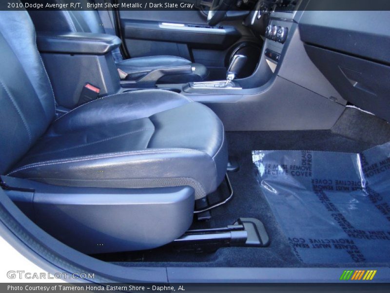 Bright Silver Metallic / Dark Slate Gray 2010 Dodge Avenger R/T