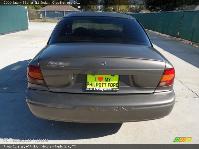 Gray Bronze / Gray 2000 Saturn S Series SL1 Sedan