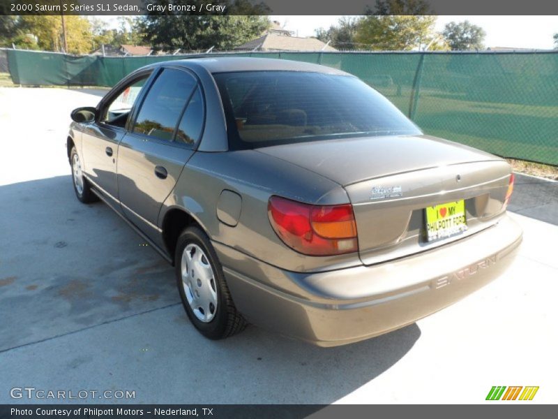 Gray Bronze / Gray 2000 Saturn S Series SL1 Sedan