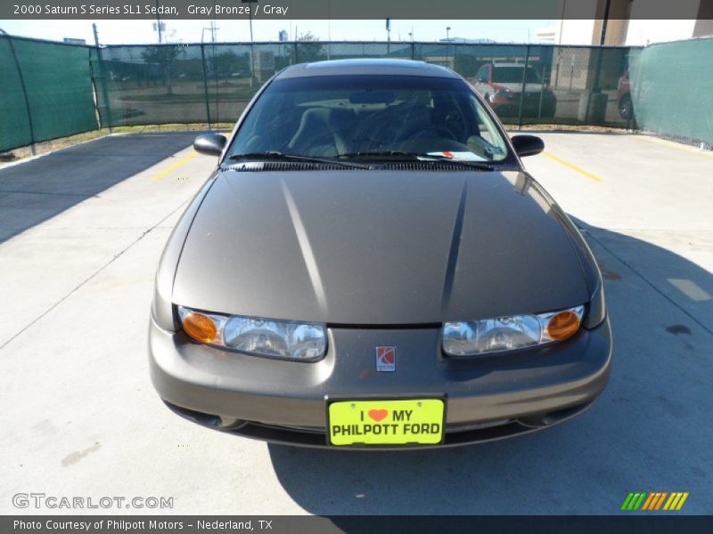 Gray Bronze / Gray 2000 Saturn S Series SL1 Sedan