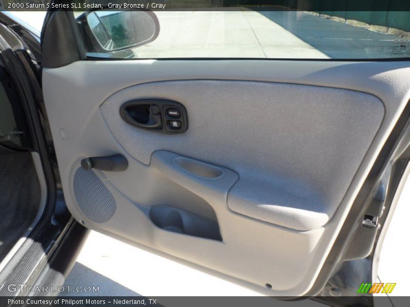 Gray Bronze / Gray 2000 Saturn S Series SL1 Sedan