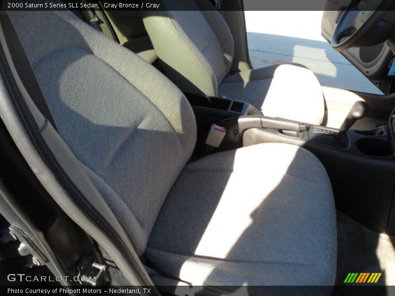 Gray Bronze / Gray 2000 Saturn S Series SL1 Sedan