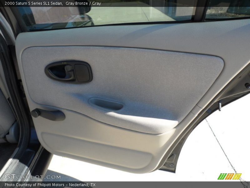 Gray Bronze / Gray 2000 Saturn S Series SL1 Sedan