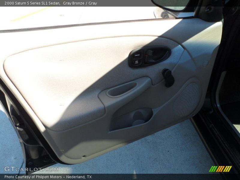 Gray Bronze / Gray 2000 Saturn S Series SL1 Sedan