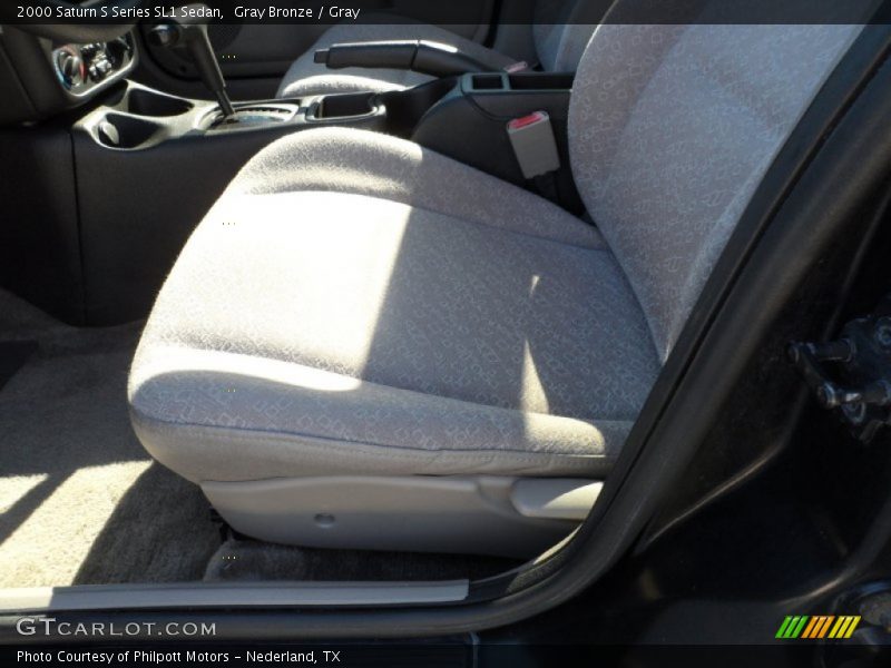 Gray Bronze / Gray 2000 Saturn S Series SL1 Sedan