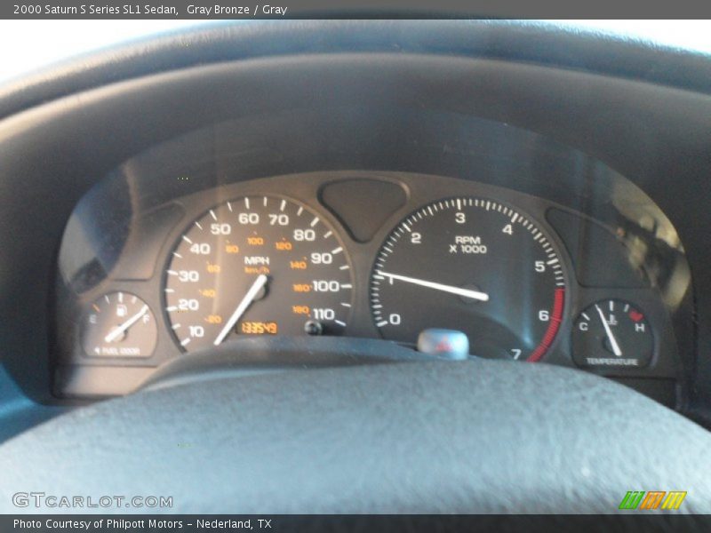 Gray Bronze / Gray 2000 Saturn S Series SL1 Sedan