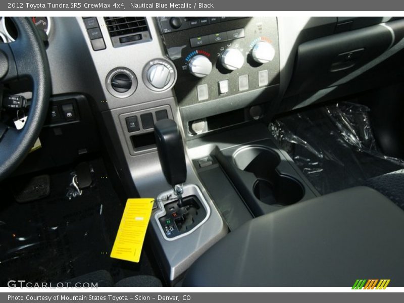 Nautical Blue Metallic / Black 2012 Toyota Tundra SR5 CrewMax 4x4