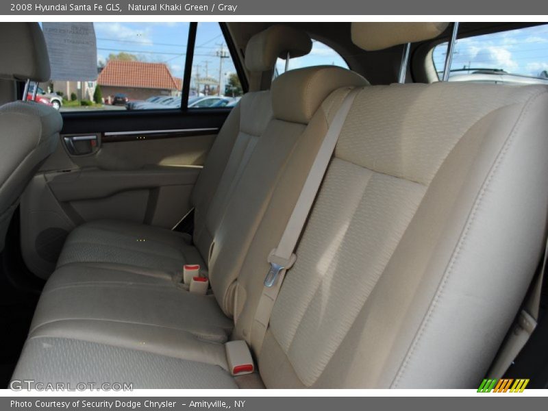 Natural Khaki Green / Gray 2008 Hyundai Santa Fe GLS