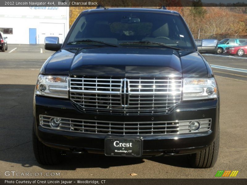 Black / Charcoal Black 2012 Lincoln Navigator 4x4