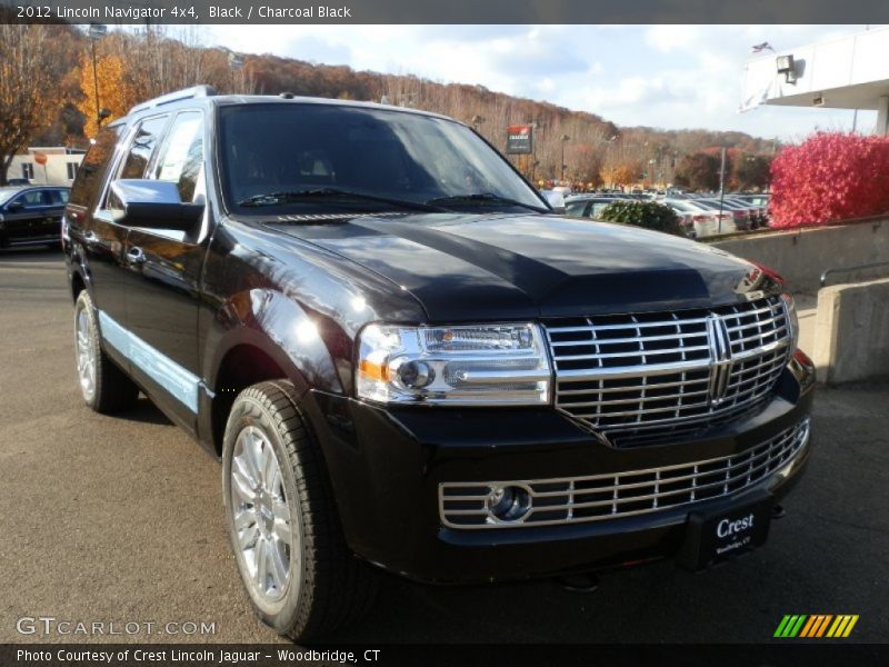Black / Charcoal Black 2012 Lincoln Navigator 4x4