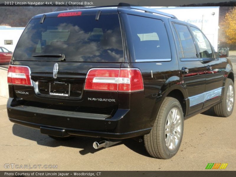 Black / Charcoal Black 2012 Lincoln Navigator 4x4