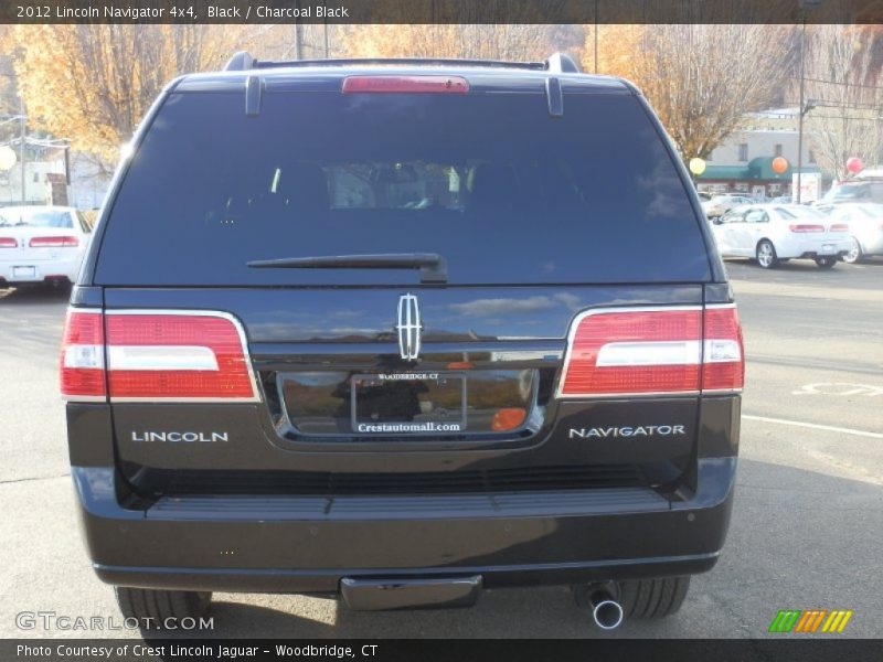 Black / Charcoal Black 2012 Lincoln Navigator 4x4